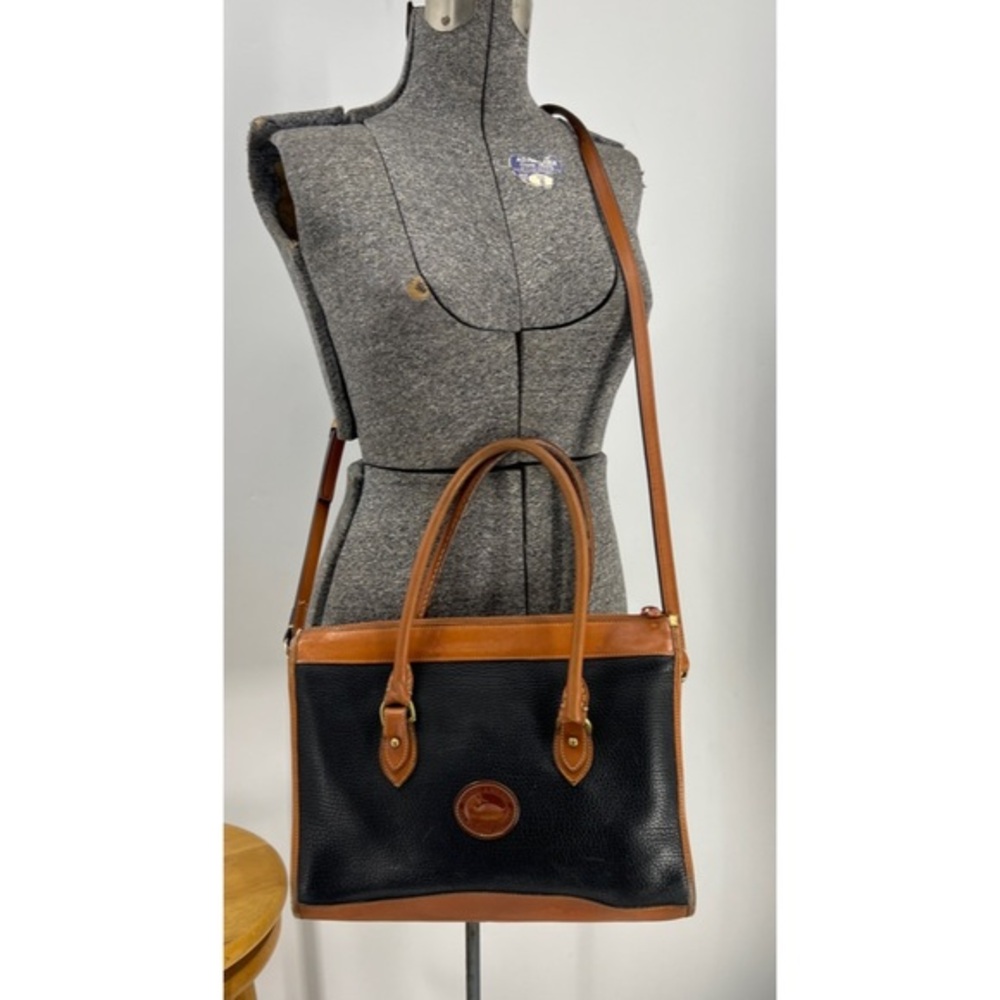 Dooney & Bourke vintage Allweather leather Crossbody satchel